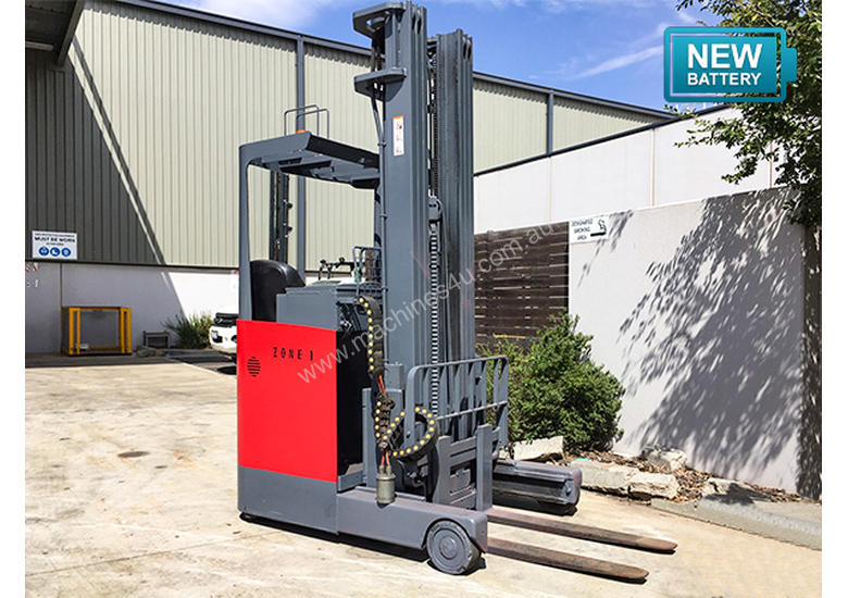 caption 1.4T Battery Electric Sit Down Reach Truck
