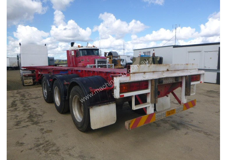 caption Rocky's Own Transport Co Semi Skel Trailer