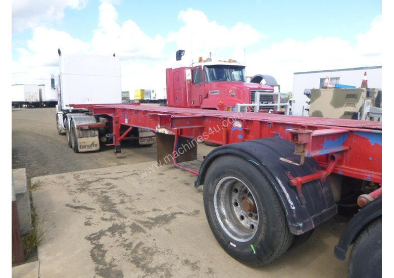 caption Rocky's Own Transport Co Semi Skel Trailer