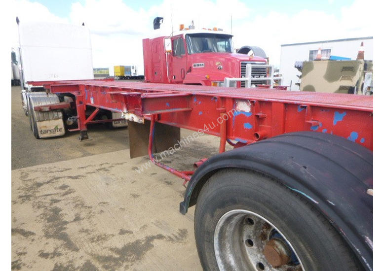 caption Rocky's Own Transport Co Semi Skel Trailer
