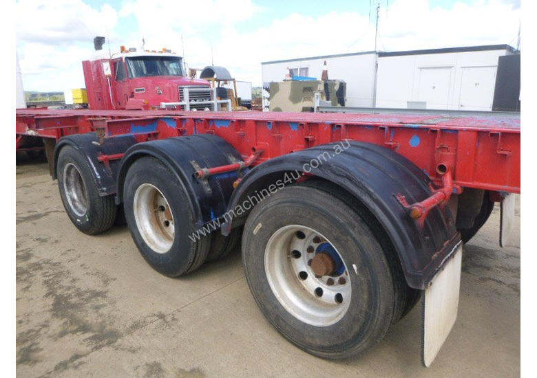 caption Rocky's Own Transport Co Semi Skel Trailer