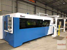Yawei 8kW HLX-1530 Fiber Laser with Siemens 840D, Precitec, Donaldson & more.... - picture1' - Click to enlarge