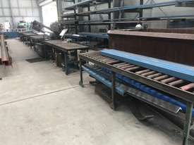 Steel Band Saw with rollers - picture0' - Click to enlarge