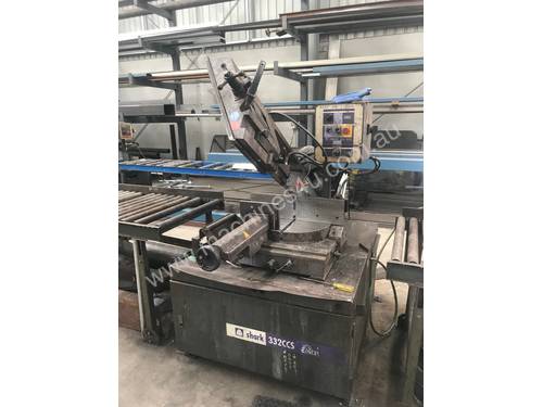 Steel Band Saw with rollers