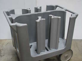 Commercial Catering Kitchen Plate Holder Trolley - picture0' - Click to enlarge