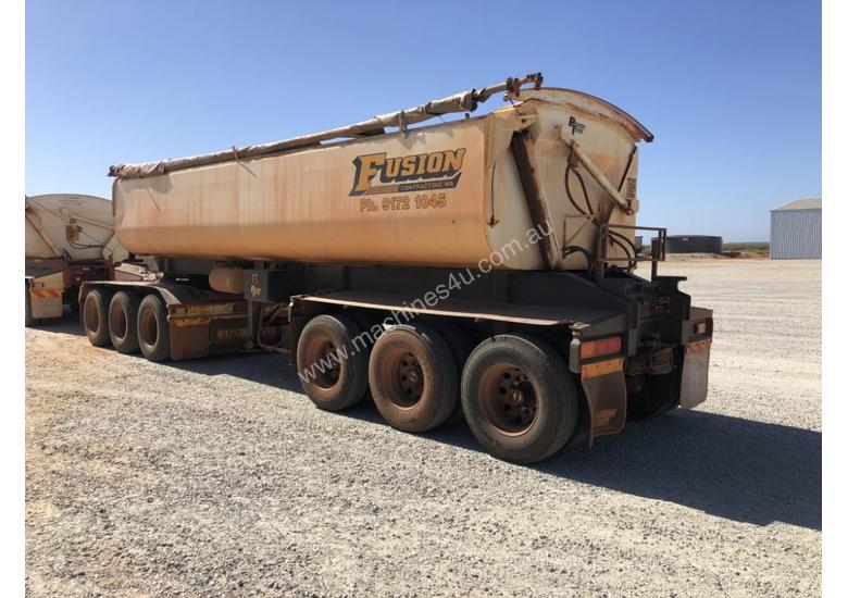 caption 2013 PROCAMAN TRAILERS PCF TRI435 SIDE TIPPER TRAILER
