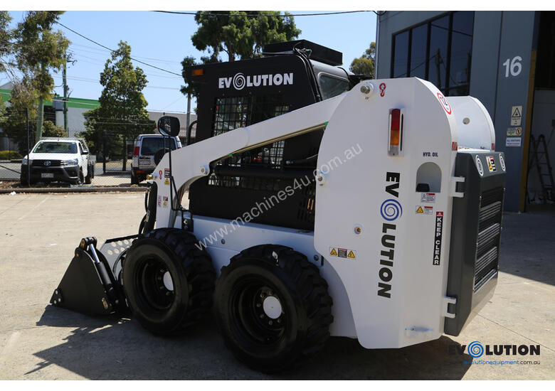 caption Brand New, 2019 EVO EB85 Skid Steer