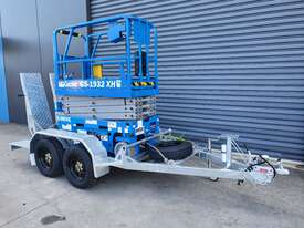 Genie GS1932XH 19ft Scissor Lift on Bullant Trailer Package - picture1' - Click to enlarge