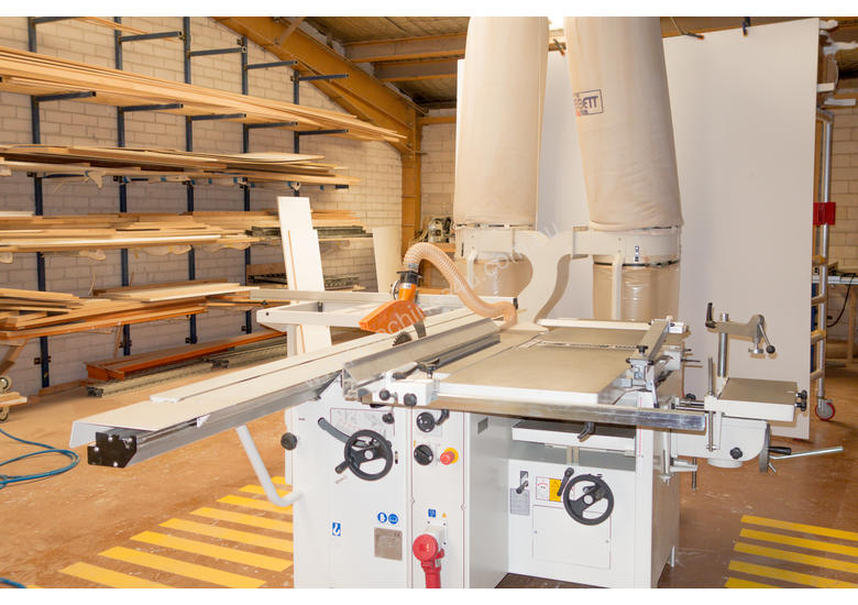 Used 2015 MiniMax CU410 Classic Combination Machine with slot morticer