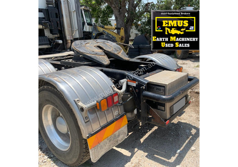 caption 2010 Freightliner Argosy 110 Prime mover, ice pack. E.M.U.S. TS526