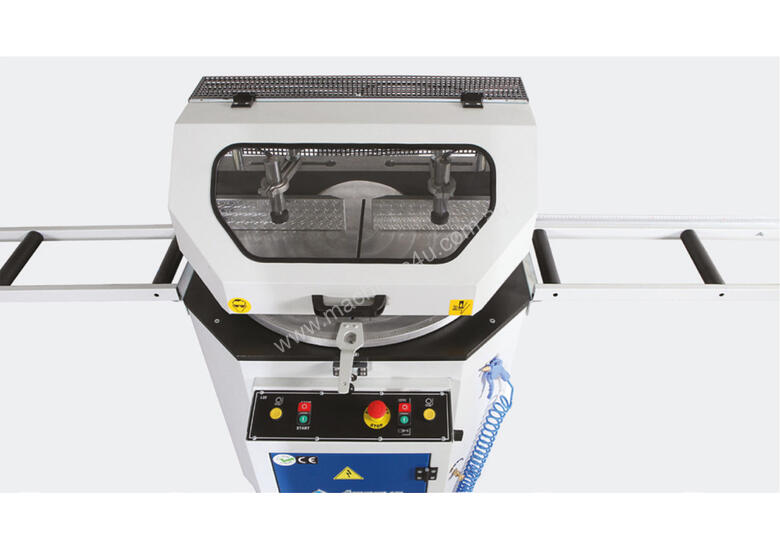 caption OZGENC 125 ALUMINIUM / SINGLE AND DROP SAWS