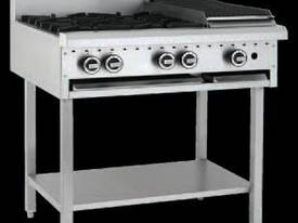 Luus Model BCH-4B3P - 4 Burners, 300 Grill and Shelf  - picture0' - Click to enlarge