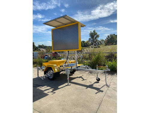 VMS A-SIZE TRAFFIC TRAILER - Hire