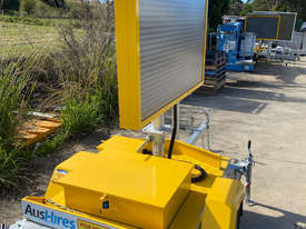 VMS A-SIZE TRAFFIC TRAILER - Hire - picture1' - Click to enlarge