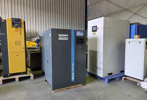 ATLAS COPCO GA22VSD. FOCUS 7.5kw VSpd/ 15kw/ 22kw. CHAMPION CSF 22kw $3650. COMPAIR L18 $3450
