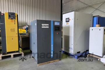 ATLAS COPCO GA22VSD / GA37VSD+. CHAMPION CSF 22kw/ PILOTAIR PAC22. INGERSOLL RAND 22kw $5450