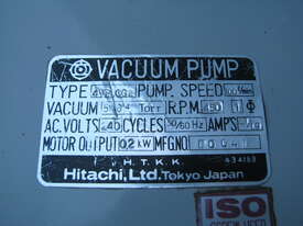 Vacuum Pump 100L/Min - Hitachi 4VPCG2  - picture1' - Click to enlarge