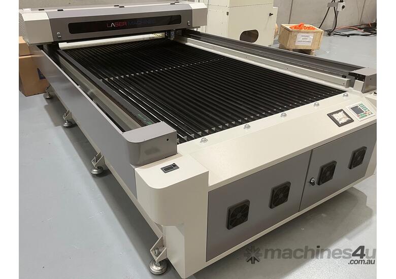 caption In stock - 150W 1.3m x 2.5m Co2 Laser cutting machine - discounted stock machine
