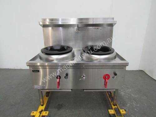 Cobra CW2H Waterless 2 Hole Wok Table