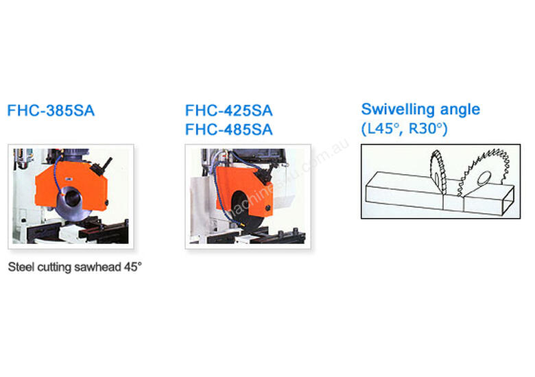 caption FONG HO - FHC-425SA Circular Cold Saw