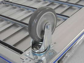 300kg Platform Trolley Foldable Handle Heavy Duty Aluminium - picture0' - Click to enlarge
