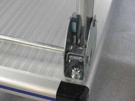300kg Platform Trolley Foldable Handle Heavy Duty Aluminium - picture2' - Click to enlarge