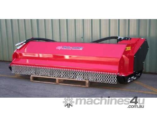 FINER HYDRAULICS - Skid Steer Flail Mower 1.5m wide.