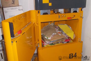 Bramidan B4 Vertical Baler | Great for Cardboard & Plastic | Quiet and compact in size