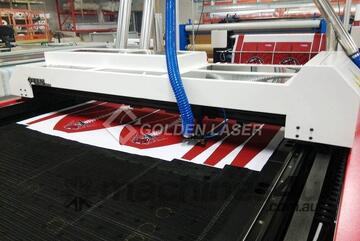 Vision Laser Cutting Machine for Sublimation Printed Fabrics