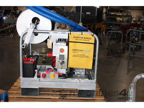 caption ThoroughClean D7M-1.7-FF-Skid Portable Fire Fighter Unit