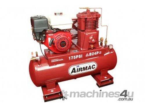 caption Airmac B24P 9 HP 175 PSI Air Compressor | Excellent Performance