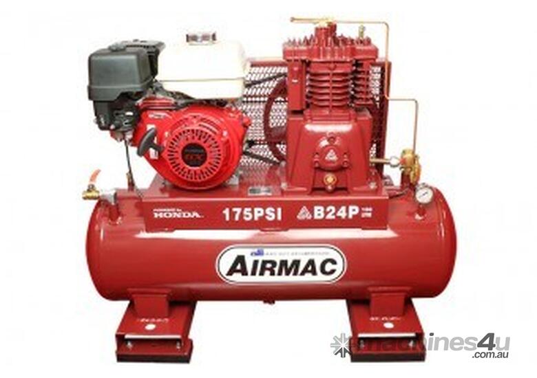 caption Airmac B24P 9 HP 175 PSI Air Compressor | Excellent Performance