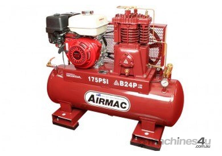 caption Airmac B24P 9 HP 175 PSI Air Compressor | Excellent Performance