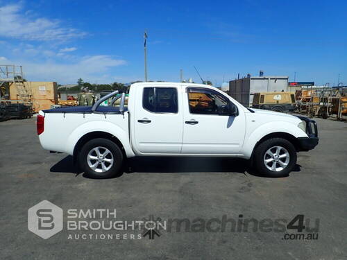 2009 NISSAN RX NAVARA 4X4 DUAL CAB UTE