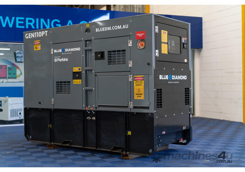 caption 110 kVA Diesel Generator 415V Perkins