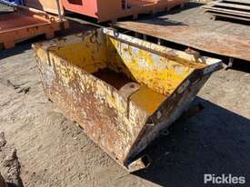 1650x1000mm Skid Mounted Steel Site Bin. - picture0' - Click to enlarge