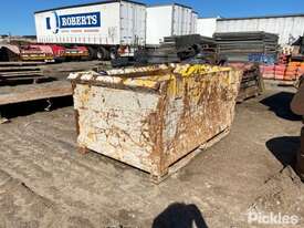 1650x1000mm Skid Mounted Steel Site Bin. - picture0' - Click to enlarge