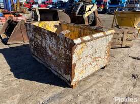 1650x1000mm Skid Mounted Steel Site Bin. - picture2' - Click to enlarge