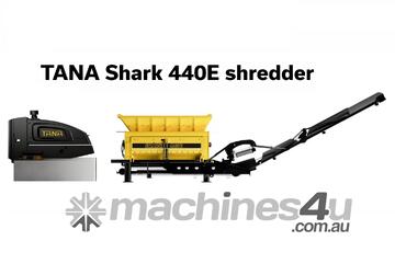   TANA Shark 440DE Waste Shredder - SHRED TYRES, C&D WASTE, WOOD, MATTRESSES & MORE