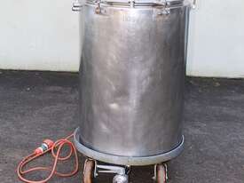 Electrically Heated Stainless Steel Jacketed Tank. - picture6' - Click to enlarge