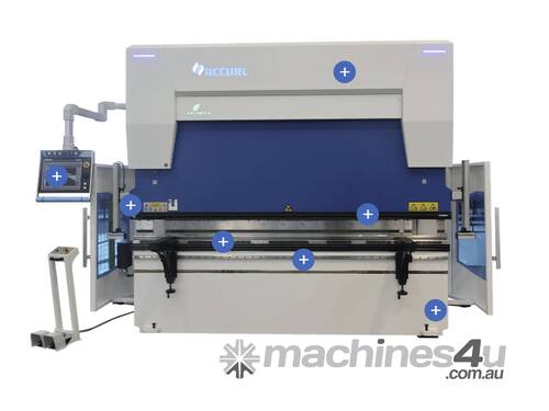 Accurl Genius Plus Hybrid CNC 7 Axis press brake I 135T x 3200mm - IN STOCK!