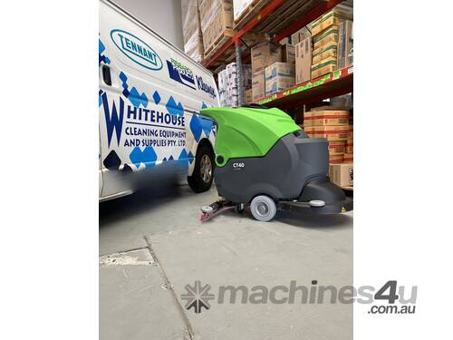 IPC CT40 WALK BEHIND SCRUBBER W/BATT OB CHARGER 50CM