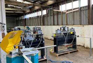 LUNA Aluminium Pneumatic Gamma Corner Crimping Machine - Made in Italy!