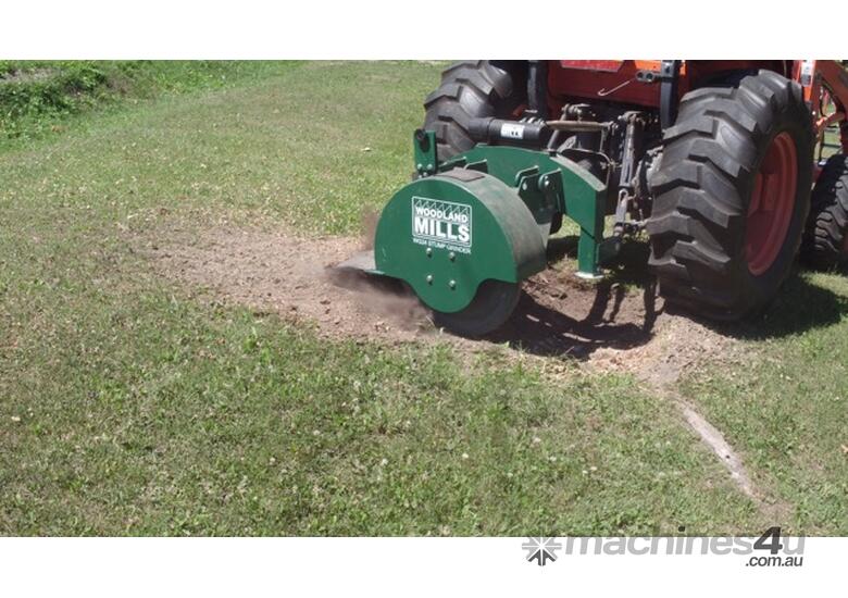 caption Woodland Mills Tractor PTO Powered Stump Grinder – Buyer’s Choice Award Winner!