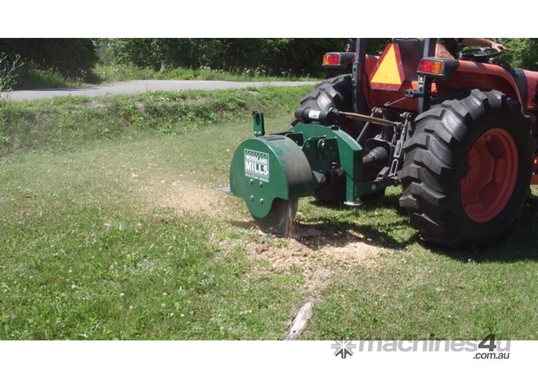 caption Woodland Mills Tractor PTO Powered Stump Grinder – Buyer’s Choice Award Winner!