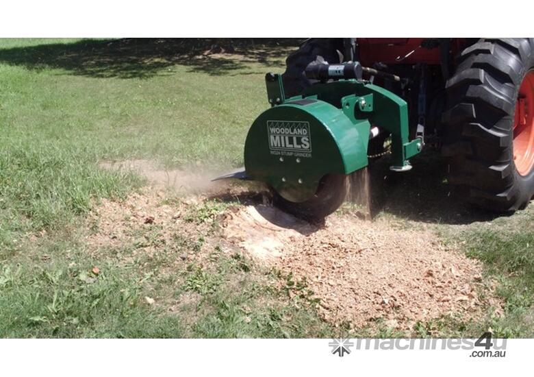 caption Woodland Mills Tractor PTO Powered Stump Grinder – Buyer’s Choice Award Winner!