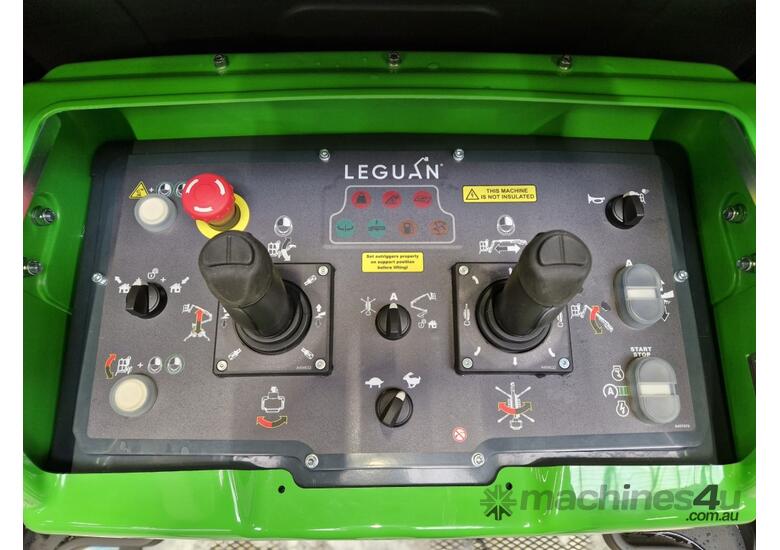 caption Leguan 225 - 22.5m Spider Lift | 11.2m Reach | 250kg MRC | Auto Stow & Level | 3.2km/hr Drive Speed