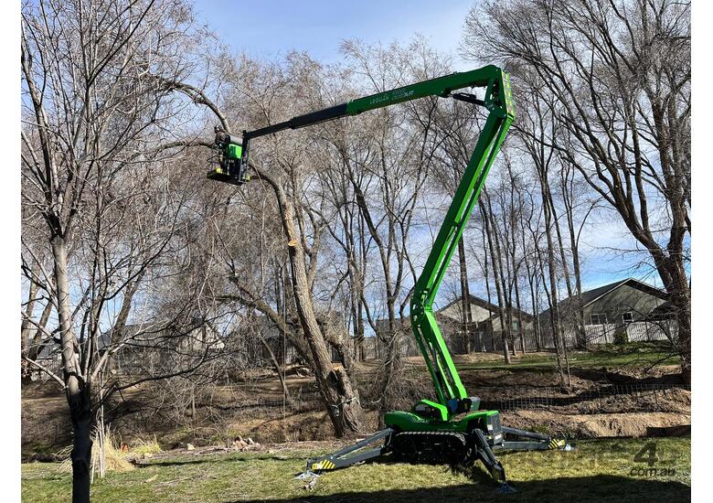 caption Leguan 225 - 22.5m Spider Lift | 11.2m Reach | 250kg MRC | Auto Stow & Level | 3.2km/hr Drive Speed