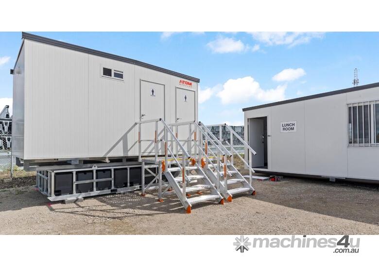 2024 ATOM Modular 12mx3m 4 Male/4 Female Portable Toilet Block Building * BUILT TO LAST *