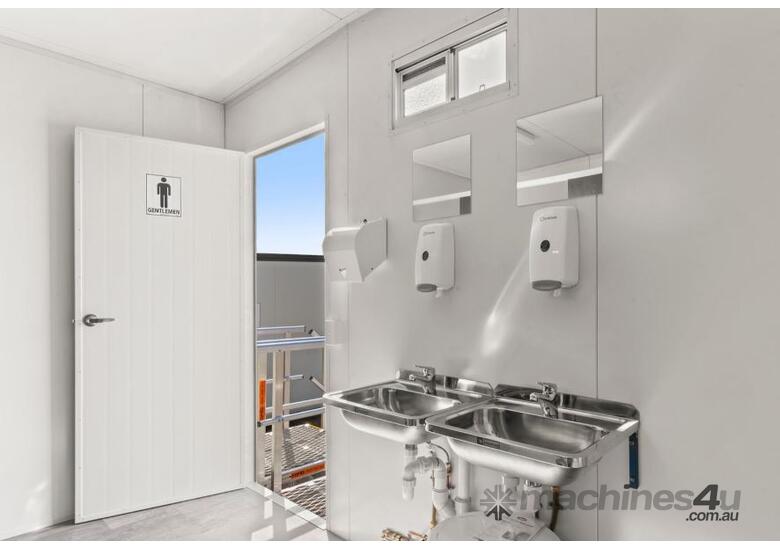 2024 ATOM Modular 12mx3m 4 Male/4 Female Portable Toilet Block Building * BUILT TO LAST *
